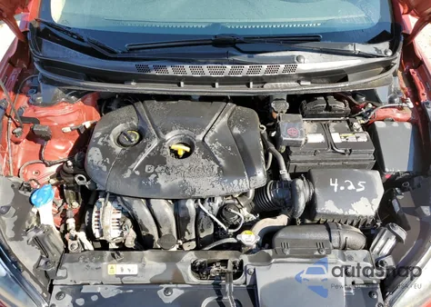 2016 Hyundai Elantra Se from USA, damaged, VIN 5NPDH4AE2GH772380